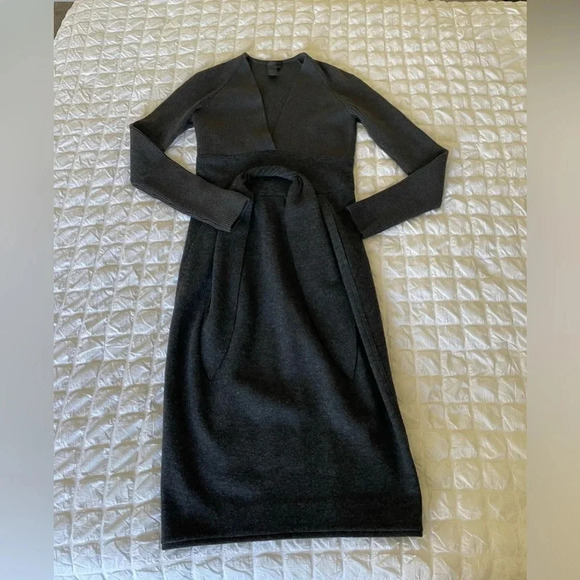 Donna Karan Collection black label wool midi dress - Picture 1 of 5